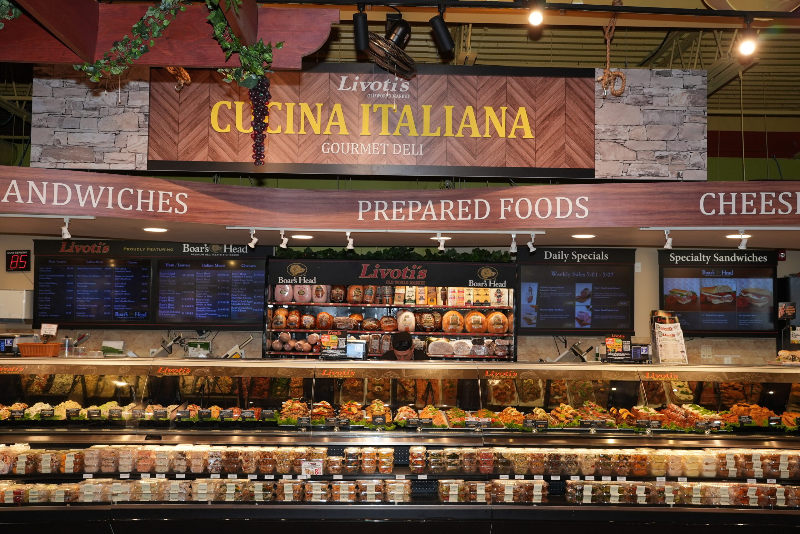 Livoti's Old World Market Italian deli in Aberdeen, NJ