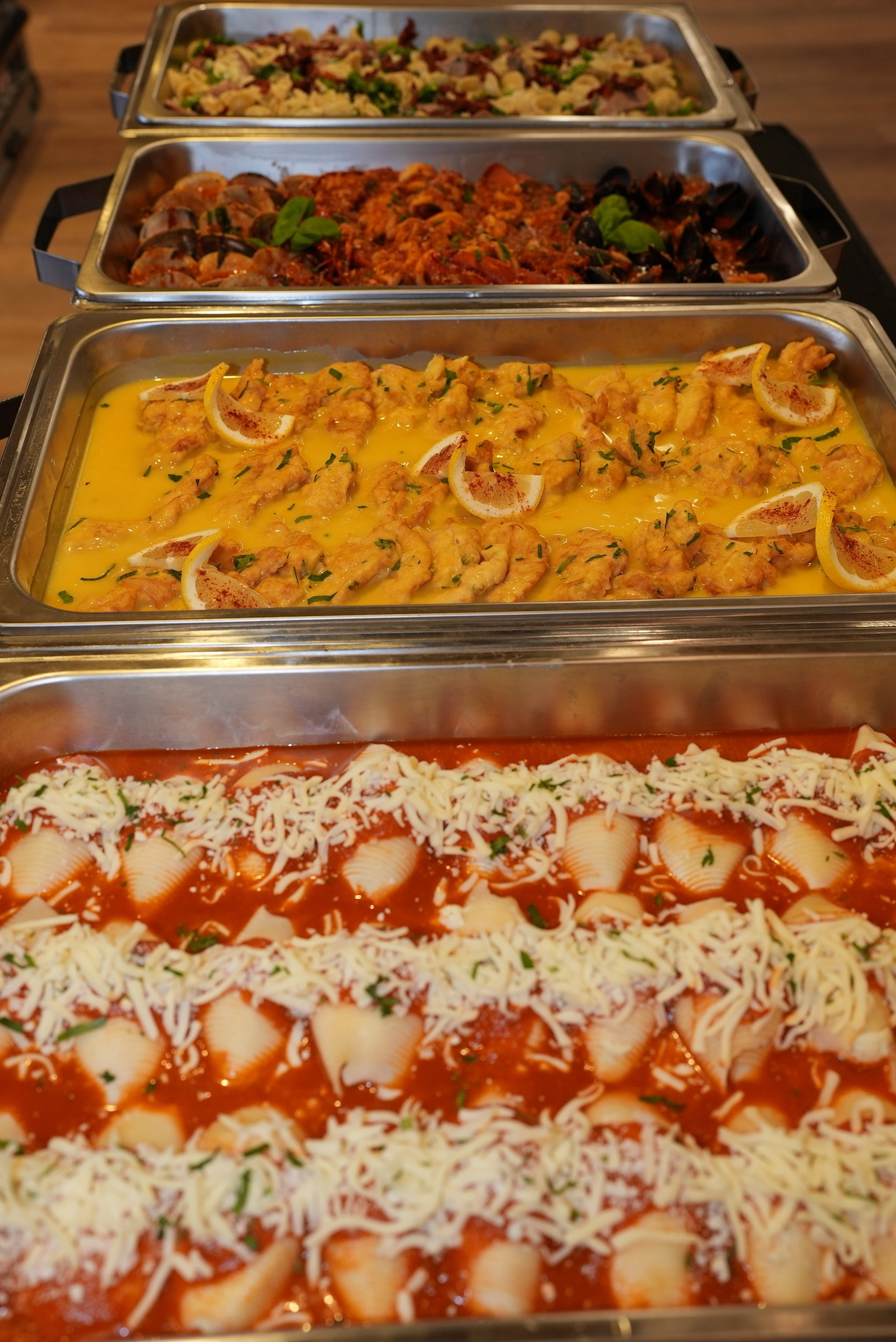Italian dishes available for catering at Livoti's Old World Market