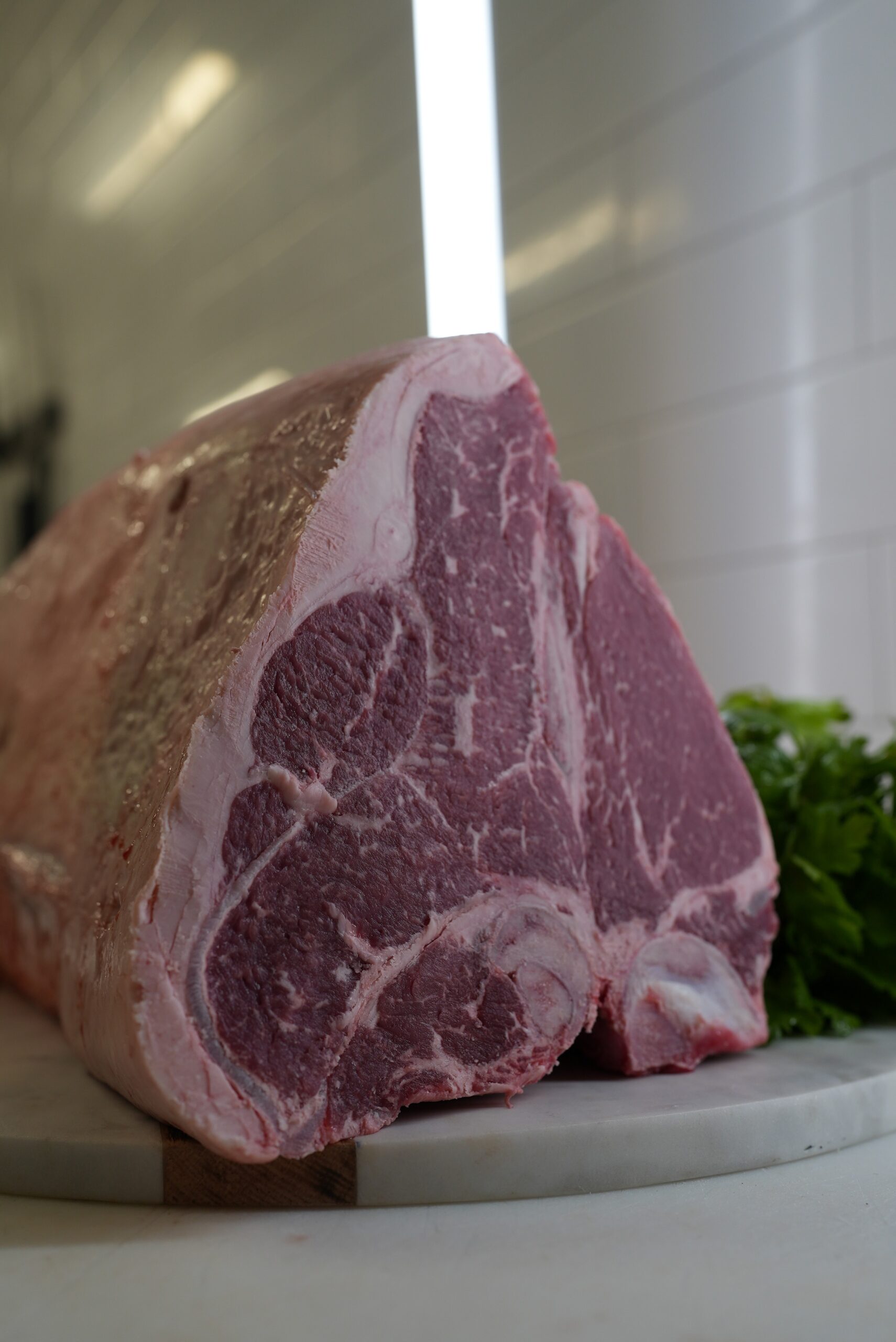 Raw steak at Livoti's Old World Market