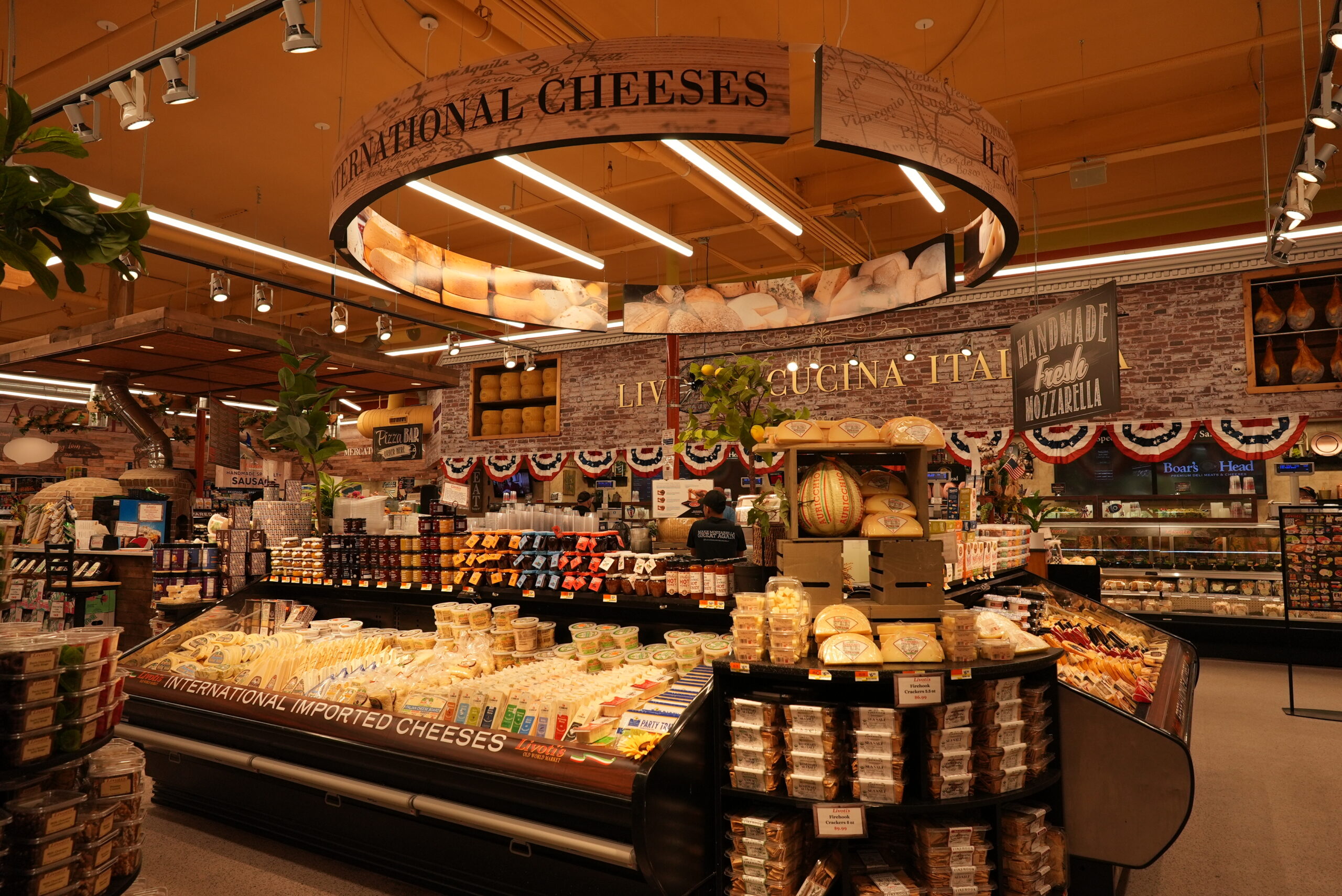 International imported cheese available at Livoti's Old World Market in NJ