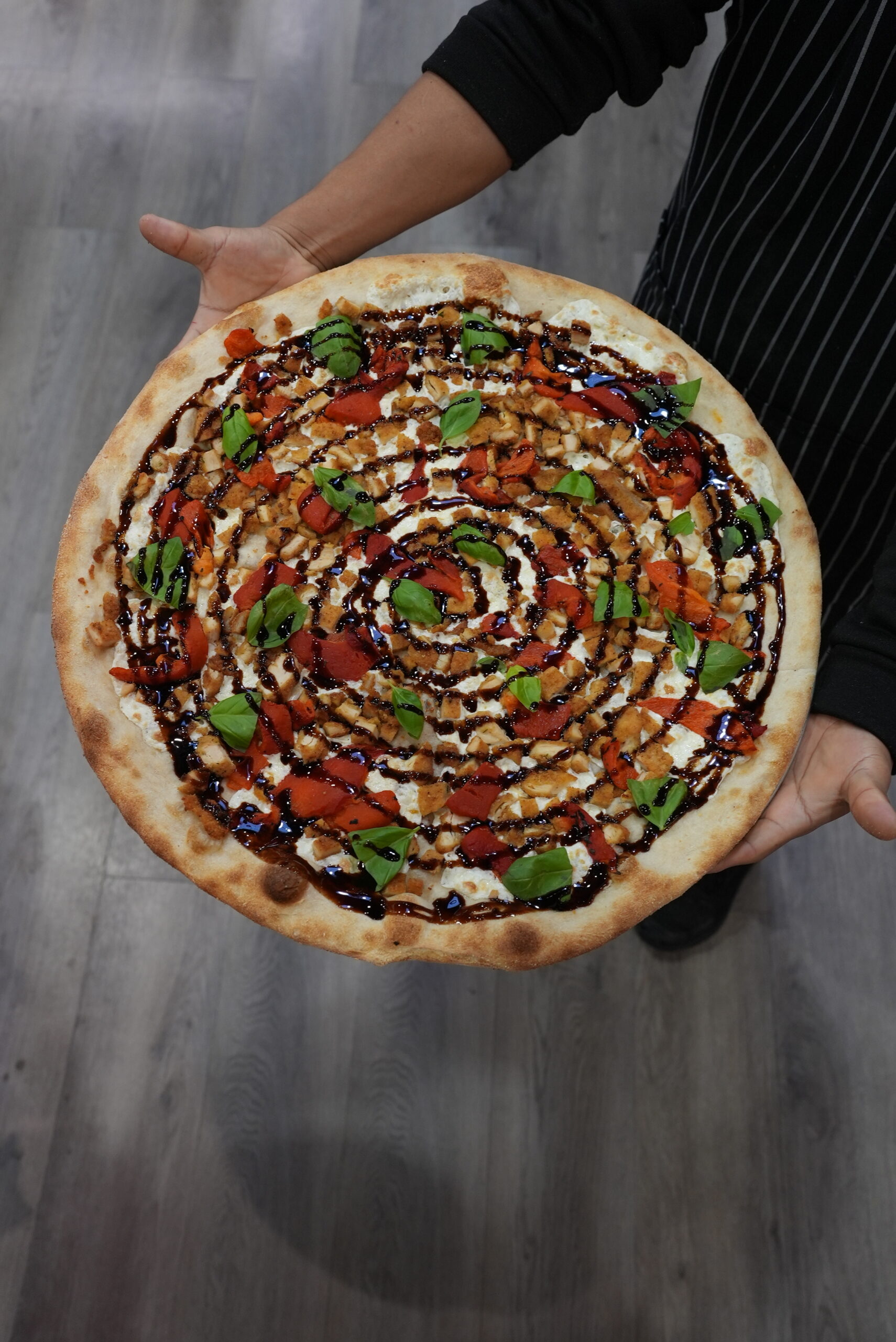 Specialty pizza from Livoti's Old World Market