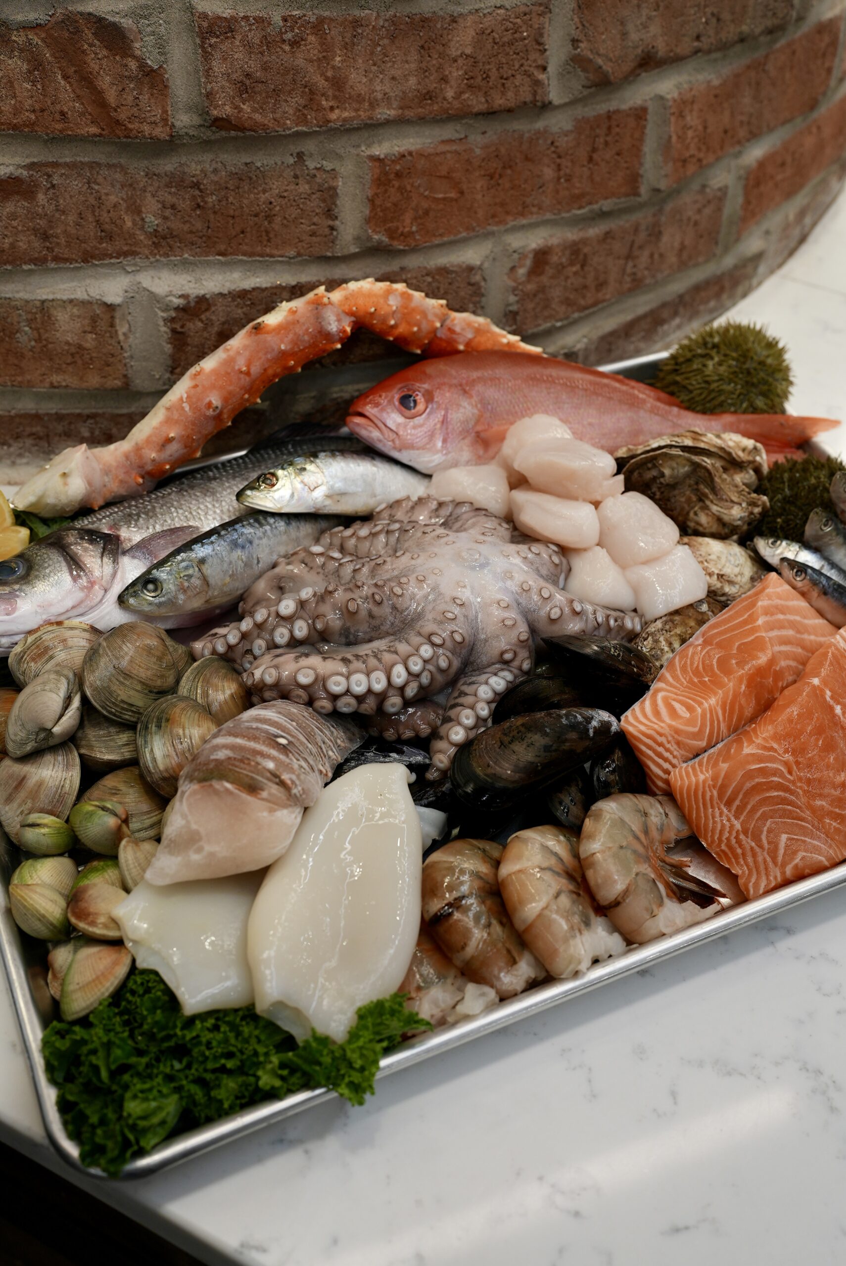 Fresh seafood available at Livoti's Old World Market