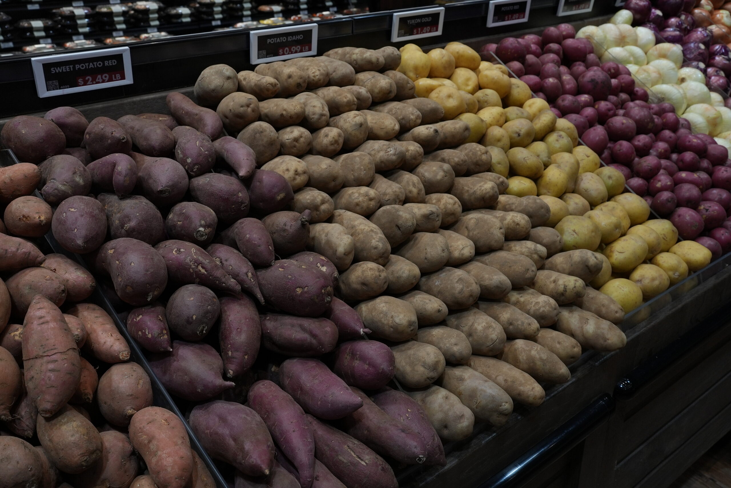 Potatoes for sale at Livoti's Old World Market