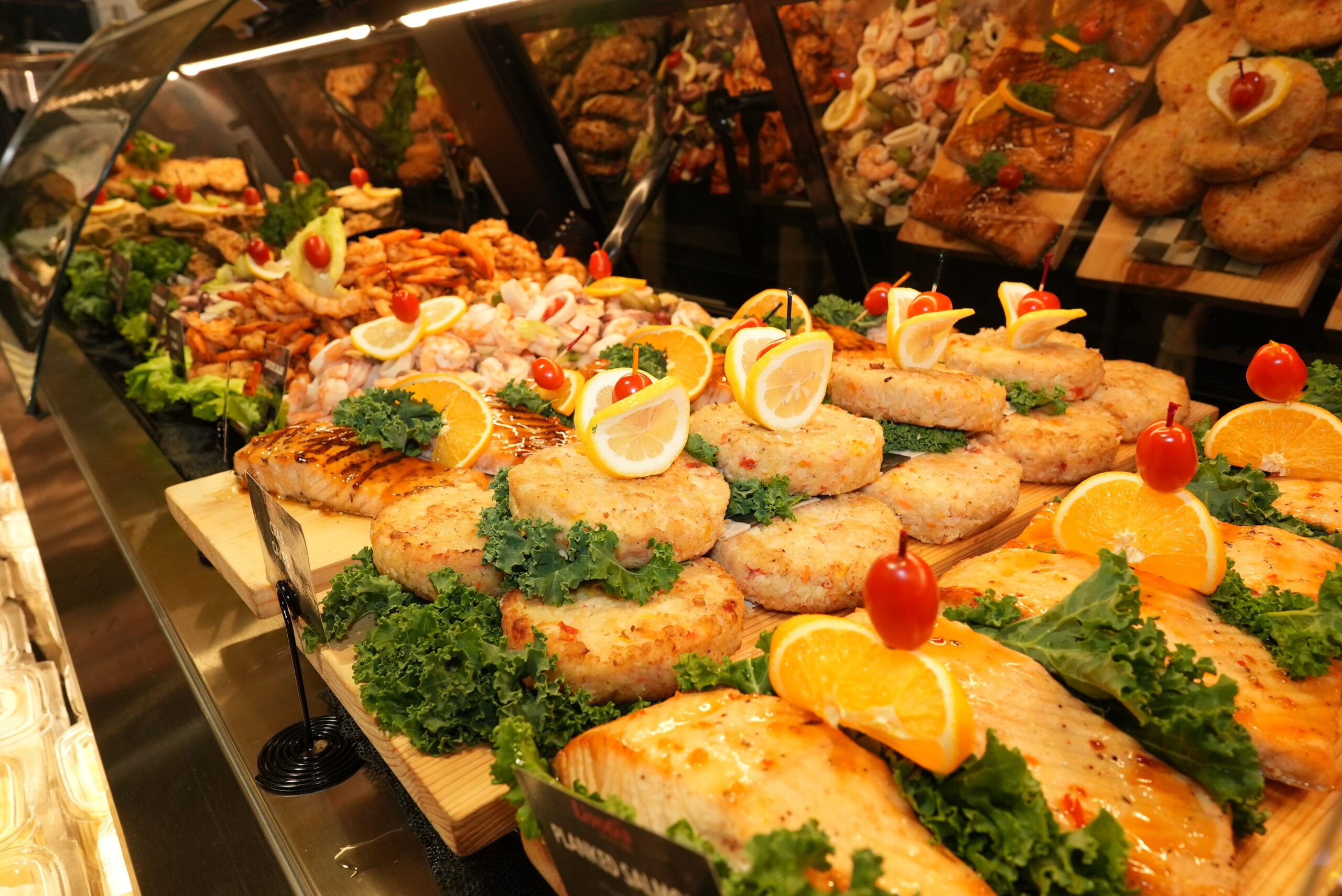 Italian specialties at Livoti's deli counter in Brick, NJ