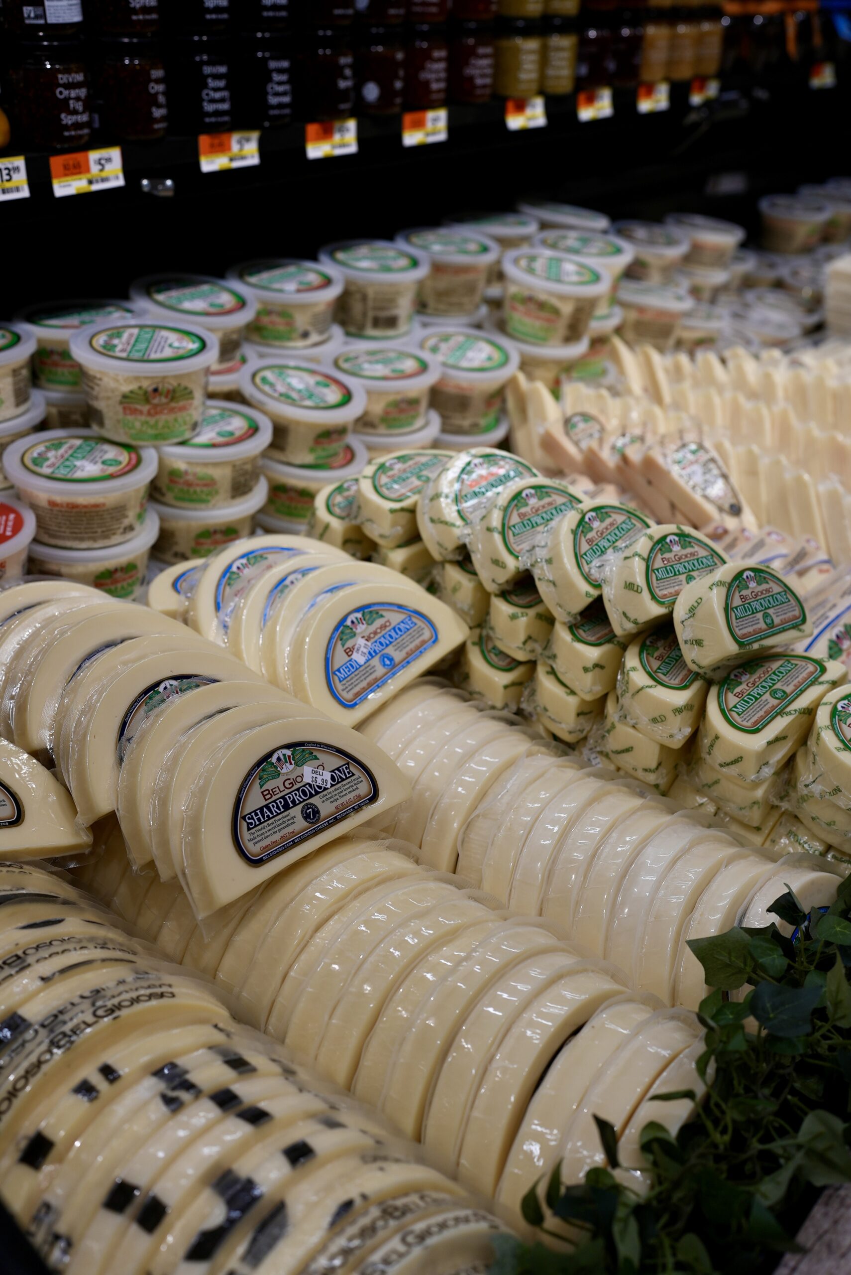 Vast cheese selection at Livoti's Old World Market
