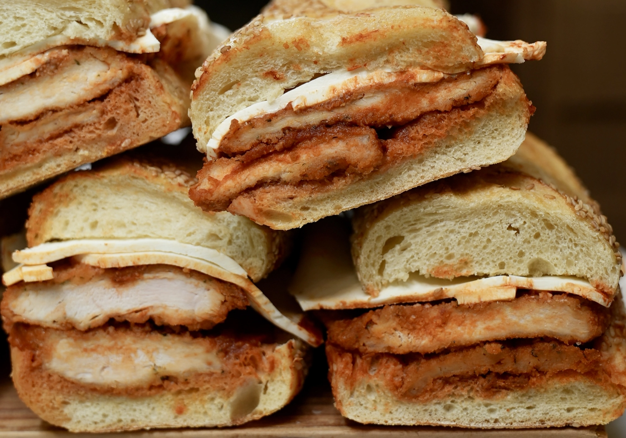 Livoti's prepared chicken cutlet sandwiches